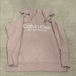 Calvin Klein Performance Light Pink Hoodie